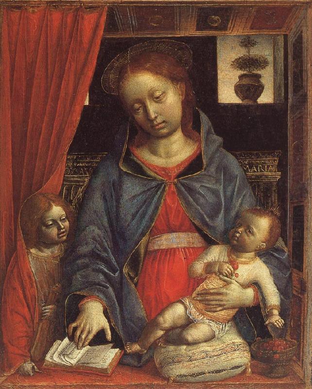 Madonna and Child with an Angel, FOPPA, Vincenzo